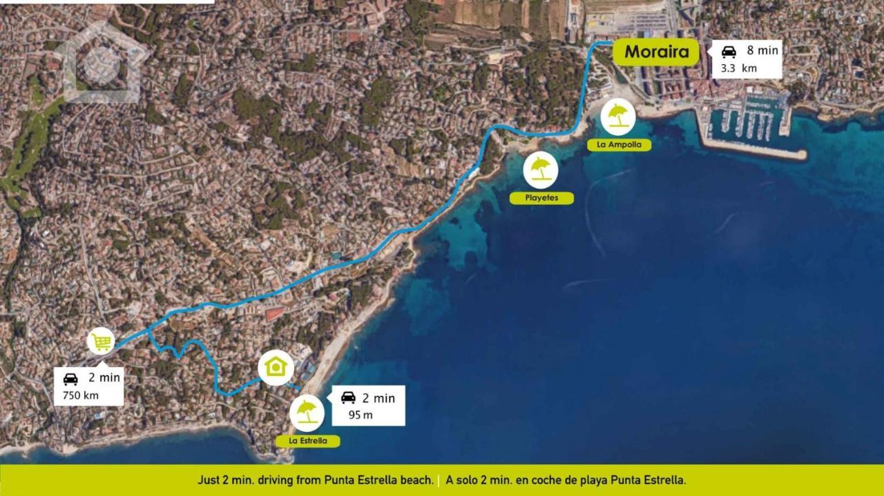 Solhabitat Moraira Dreams Villa Luaran gambar